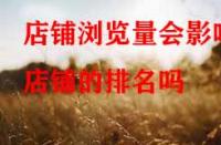 淘寶代運營：店鋪瀏覽量會影響店鋪的排名嗎？